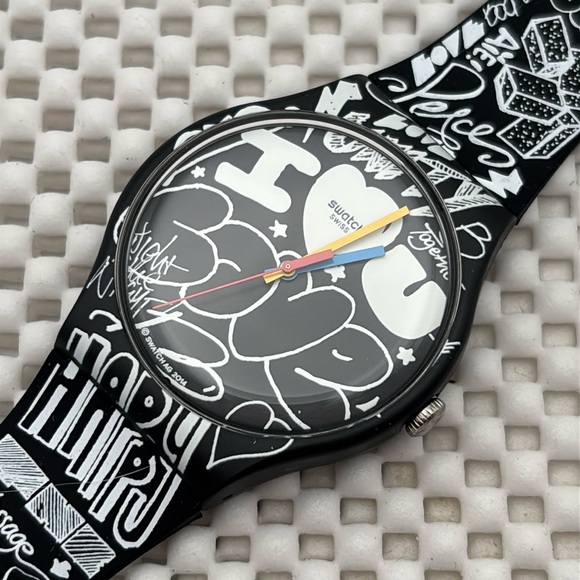 Swatch Accessories - Swatch Watch - SUOB125 - LOVE WALL